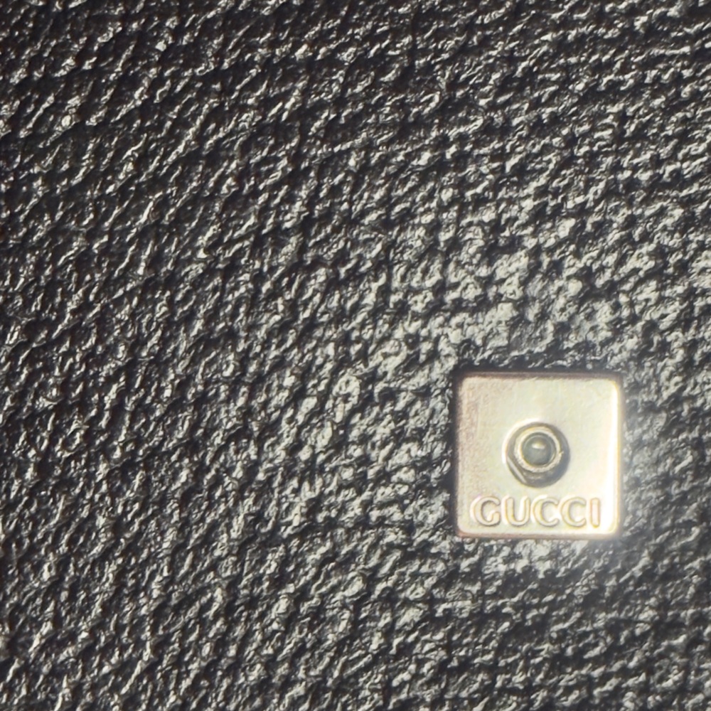 GUCCI Long Large Leather Wallet Black - Picture 15 of 16